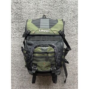 Halo Microsoft Xbox UNSC School Backpack Army Green Black